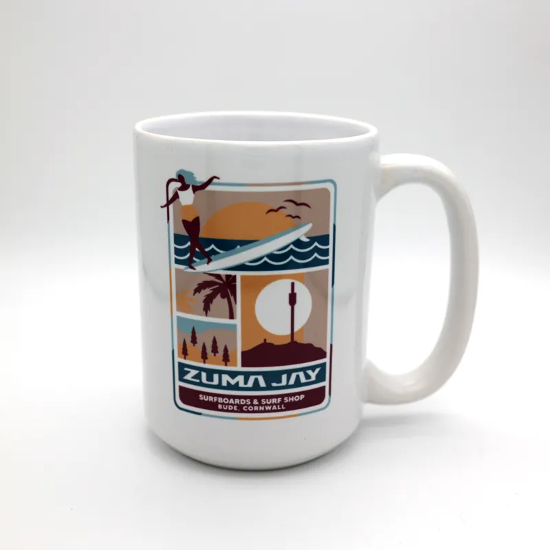 Zuma Jay Hang Ten Mug